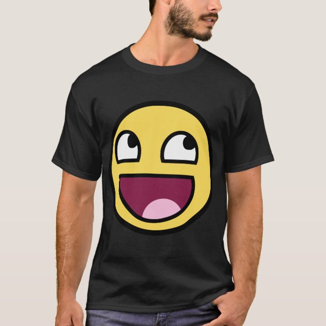 awesome face awesome face T-Shirt (Front)