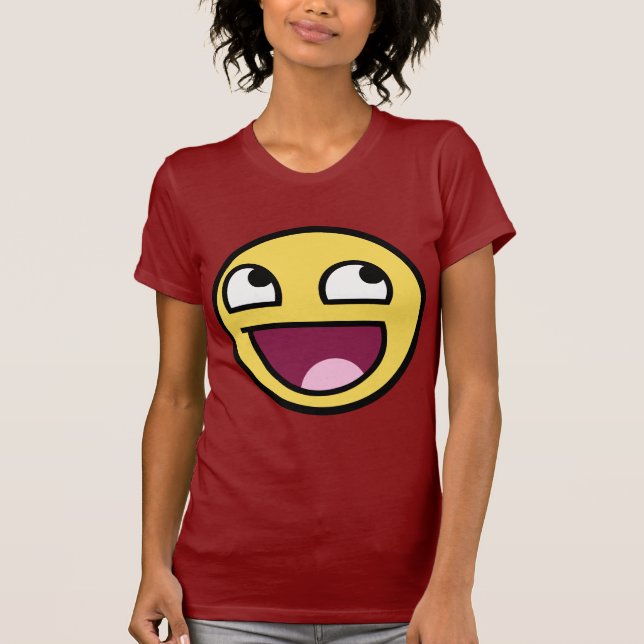 awesome face awesome face T-Shirt (Front)