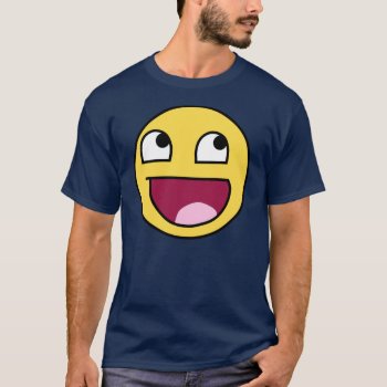 Awesome Face T-shirt by AardvarkApparel at Zazzle