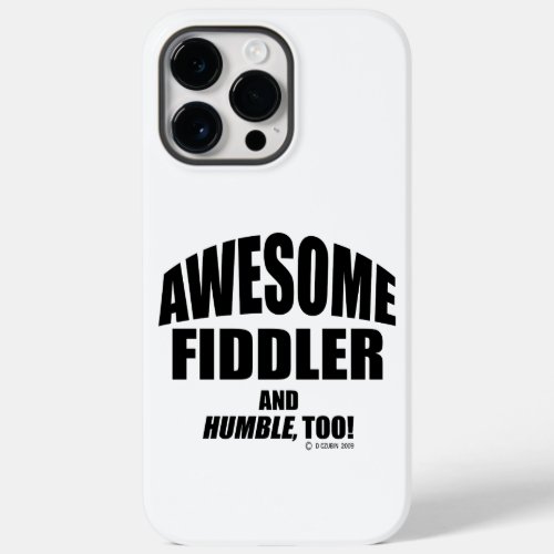 Awesome Fiddler Case_Mate iPhone Case