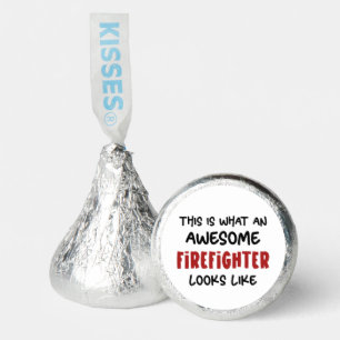 Awesome Firefighter Funny Firefighter Hershey®'s Kisses®