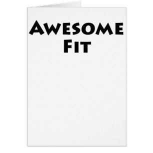 Awesome Fit Cards