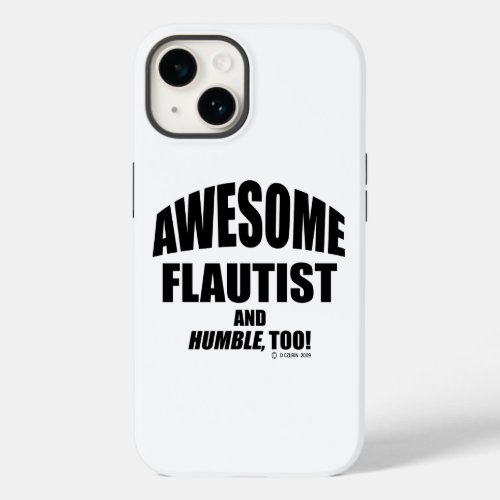 Awesome Flautist Case_Mate iPhone Case