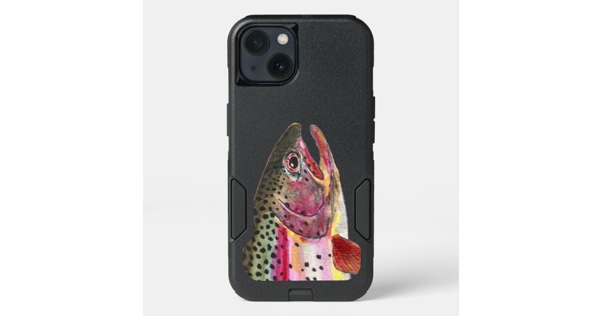 Awesome Fly Fishing for Rainbow Trout Otterbox iPhone Case