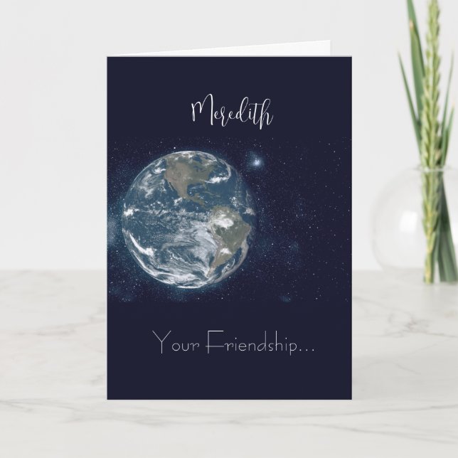 Awesome Friendship greeting card (Front)