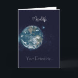 Awesome Friendship greeting card<br><div class="desc">Tell a friend how important they are!</div>