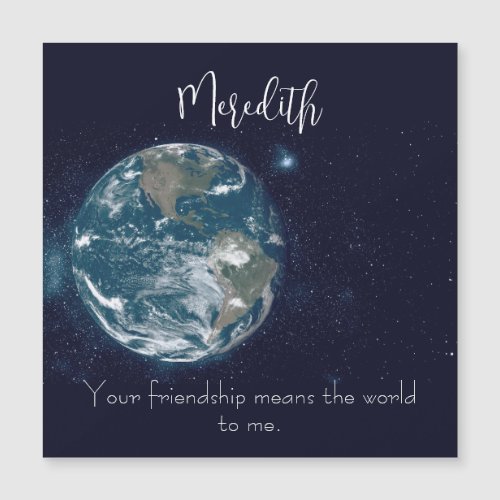 Awesome Friendship magnetic card