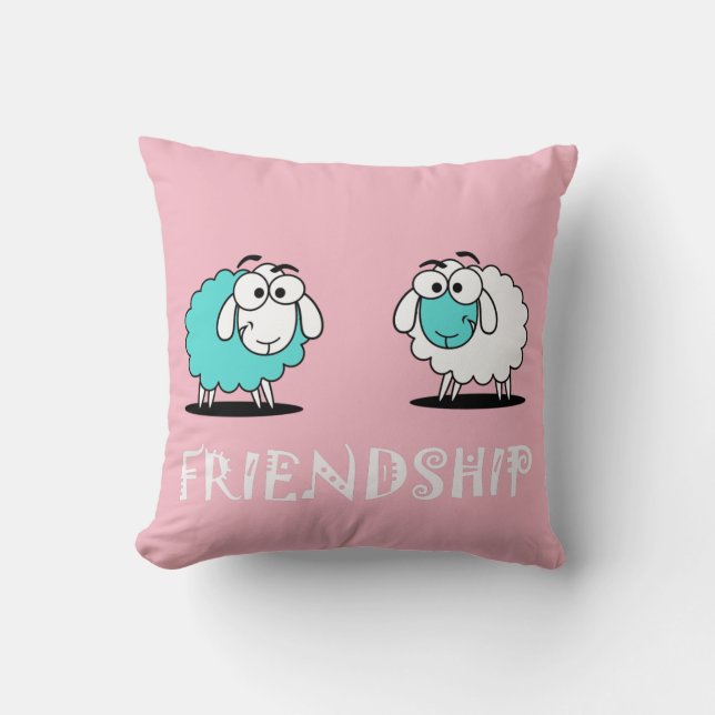 Awesome Friendship Pillow (Front)