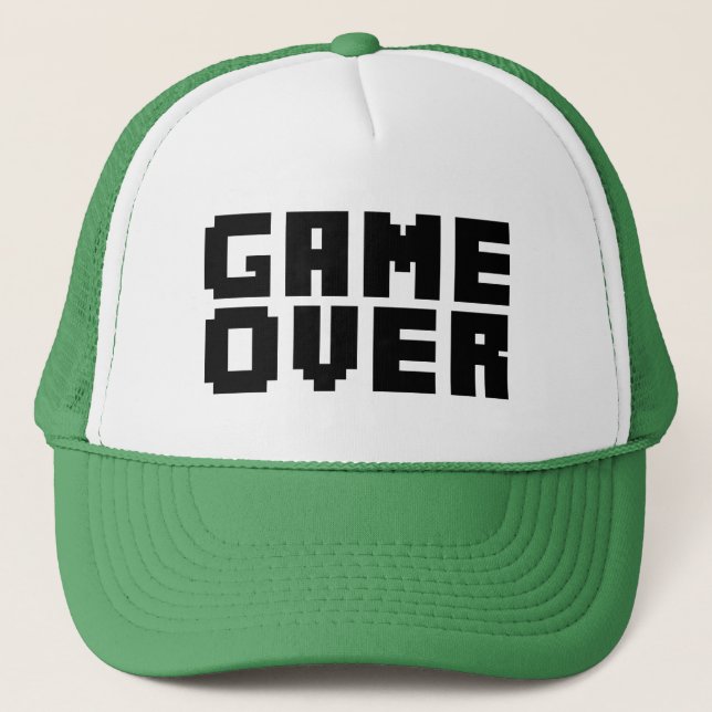 Awesome Game Over Hat - Many colors (Front)