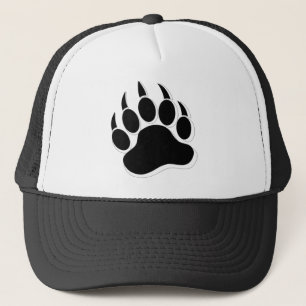 Awesome Gay Bear claw B&W 3D effect Trucker Hat