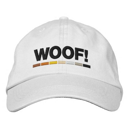 Awesome Gay Bears Woof! Embroidered Baseball Cap