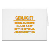 Awesome Geologist .. Official Job Description (Front Horizontal)