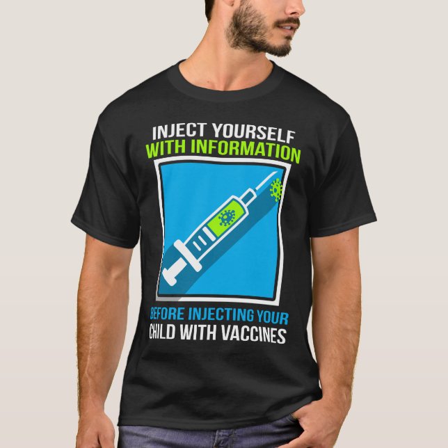 Awesome Gift for Anti-vaccines T-Shirt (Front)