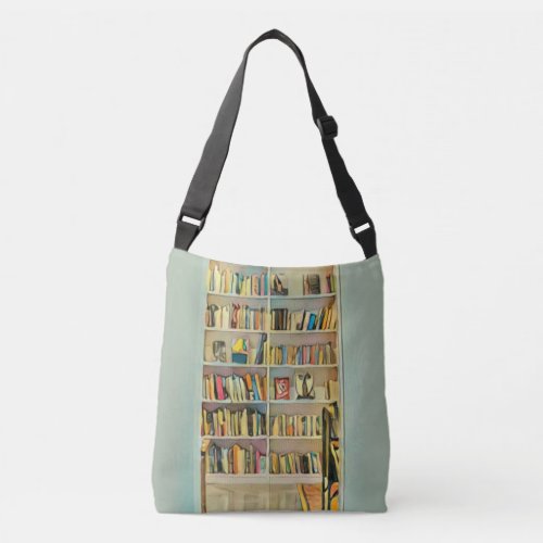 Awesome gifts for book lovers crossbody bag