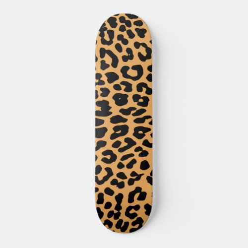 Awesome Girls Leopard Print Skateboard