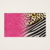 Awesome girly trendy leopard print, zebra stripes (Back)