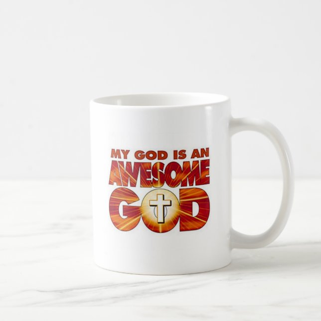 awesome GOD Coffee Mug (Right)