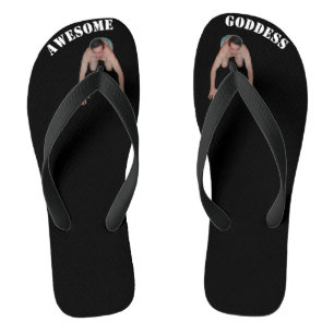 Awesome Goddess Flip Flops (WIDE STRAPS)