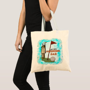 Awesome Golf Dad   Tote Bag