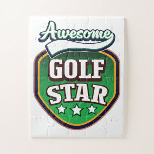 Awesome Golf Star Jigsaw Puzzle