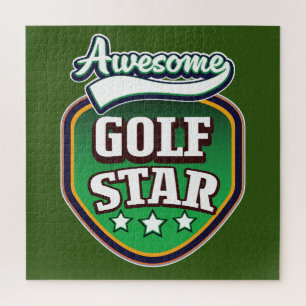 Awesome Golf Star Jigsaw Puzzle