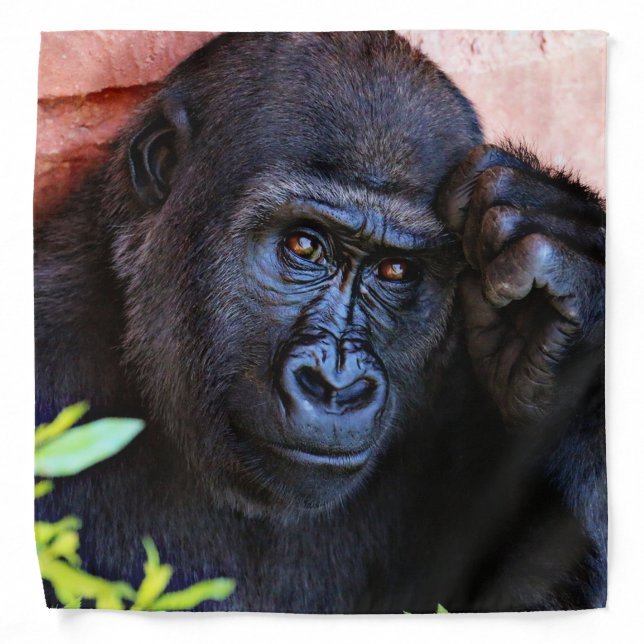 awesome gorilla 1215P Bandana (Front)