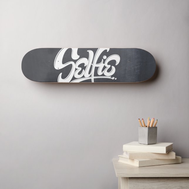 Awesome Graffiti Selfie Street Art Lettering Skateboard Deck (Wall Art (Horz))