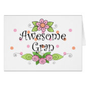 Awesome Gran T-Shirt (Front Horizontal)