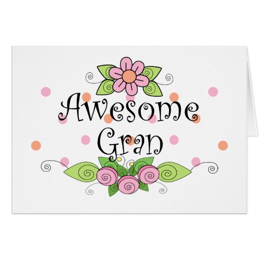 Awesome Gran T-Shirt (Front Horizontal)