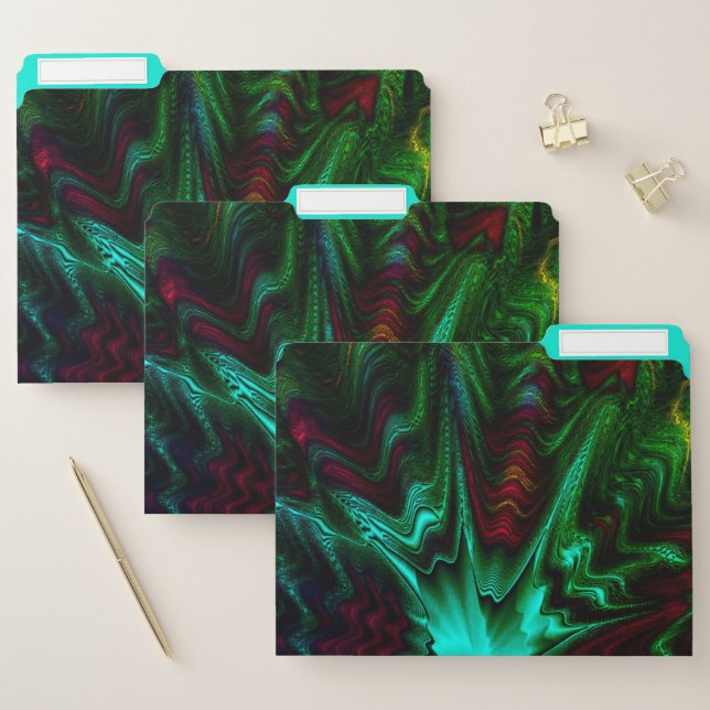 Awesome Green Quartz  File Folder (Set)
