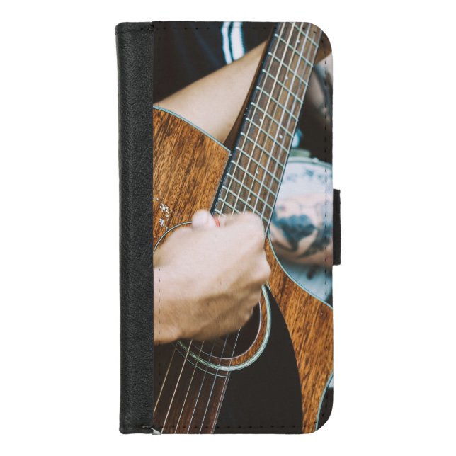 Awesome Guitar iPhone Wallet Case (Front)