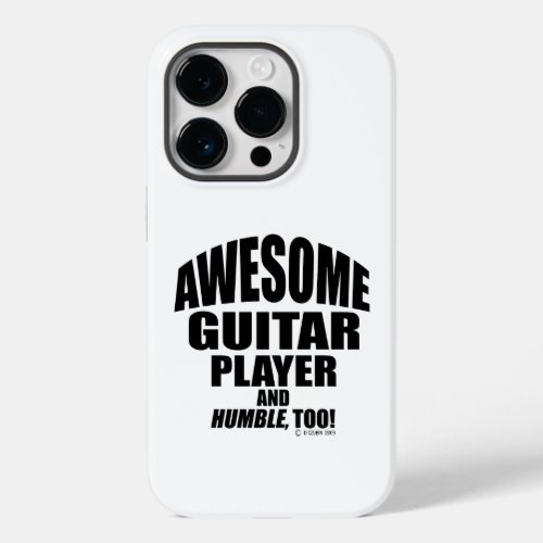 Awesome Guitar Player Case_Mate iPhone Case