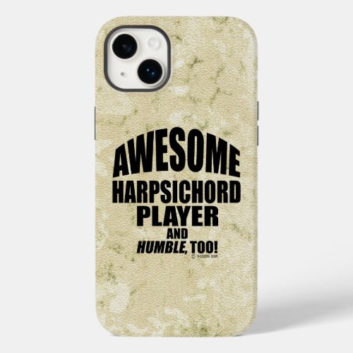 Awesome Harpsichord Player Case_Mate iPhone Case