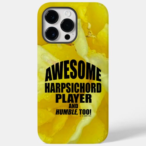 Awesome Harpsichord Player Case_Mate iPhone Case