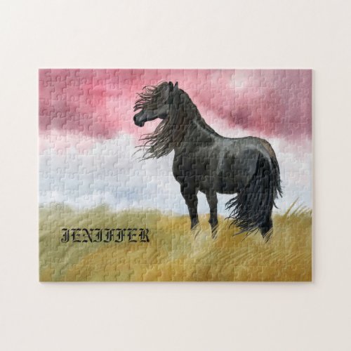Awesome Horse Watercolor Puzzle
