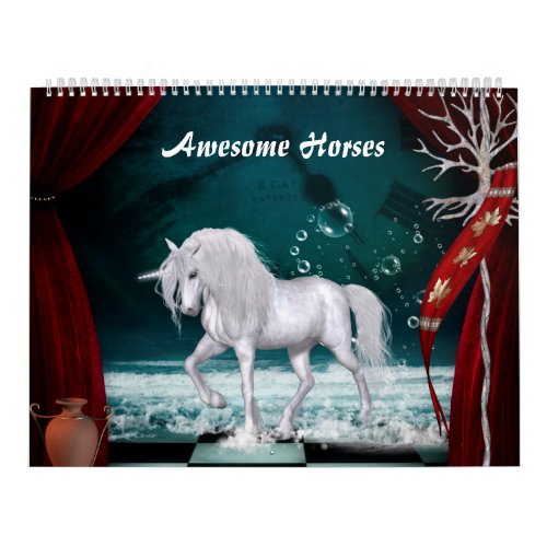 Awesome Horses Calendar