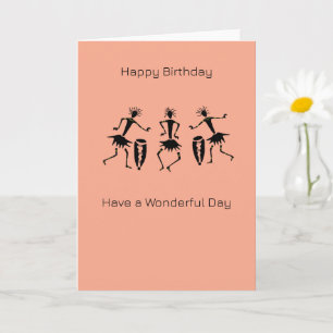 Awesome Inspirational Dance Birthday Card