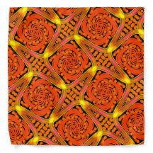 Awesome Jimette Bandana Yellow and orange design o