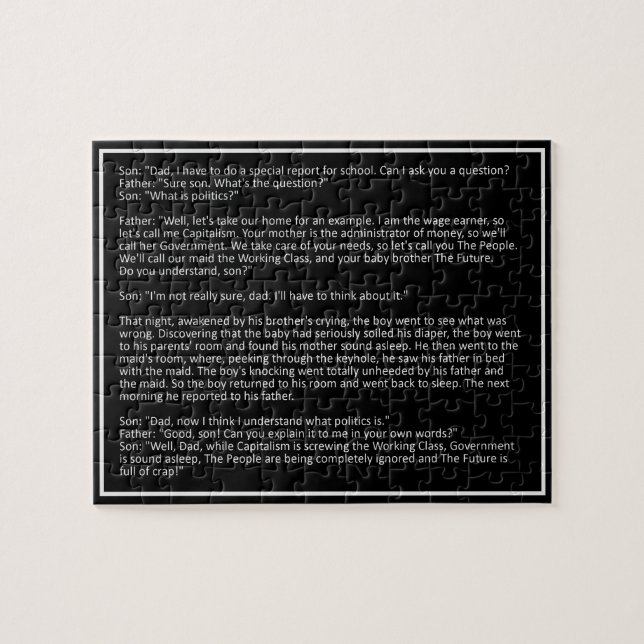 Awesome Jokes custom color puzzle 10 (Horizontal)