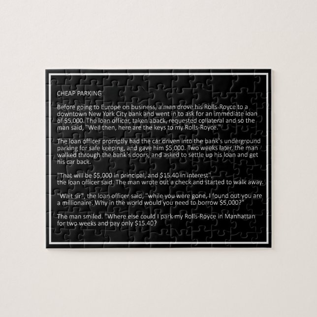 Awesome Jokes custom color puzzle 3 (Horizontal)