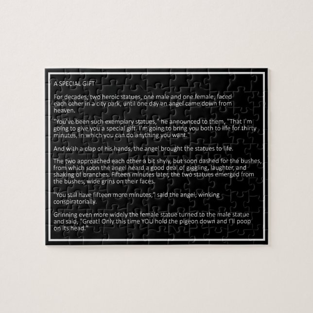 Awesome Jokes custom color puzzle 4 (Horizontal)