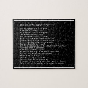 Awesome Jokes custom color puzzle 9