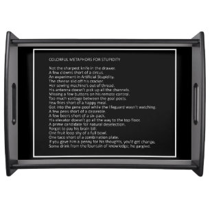 Awesome Jokes custom color serving tray 8