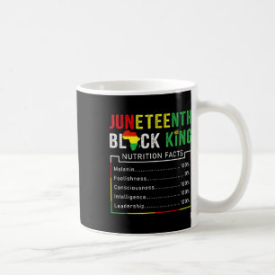 Awesome Juneteenth Black King Melanin Fathers Day Coffee Mug