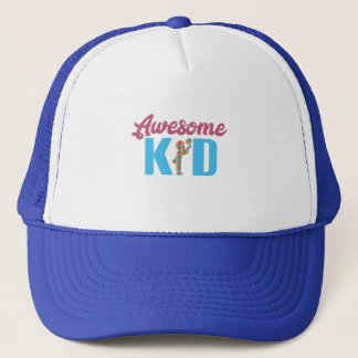 Awesome Kid Trucker Hat
