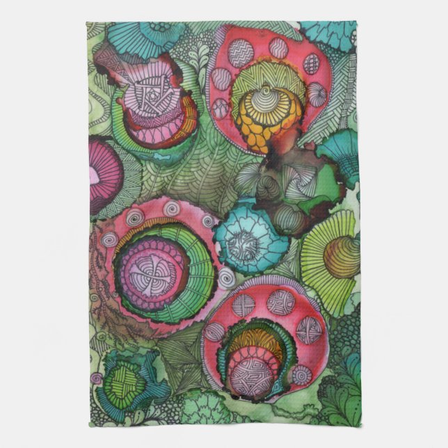 "Awesome" kitchen towel (Vertical)