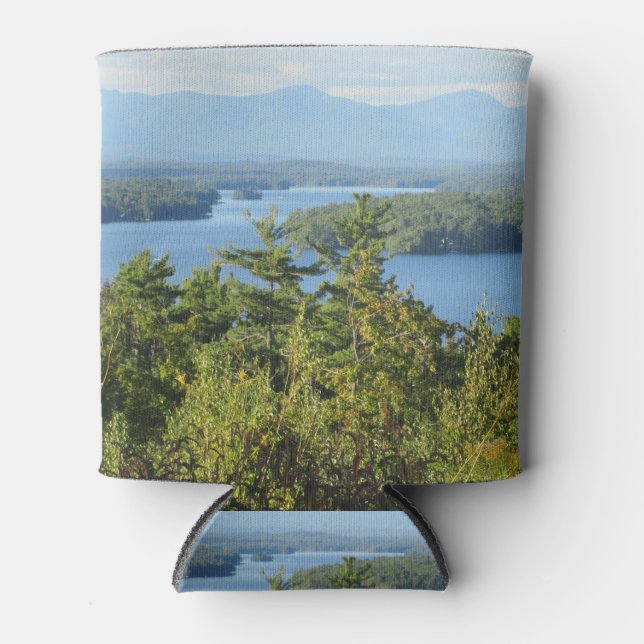 Awesome Lake winnipesaukee View Can Cooler (Front)