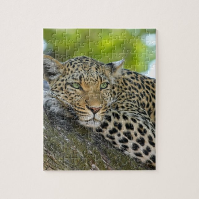 Awesome Leopard Jigsaw Puzzle (Vertical)