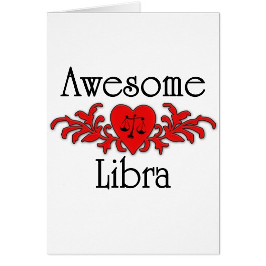 Awesome Libra Cards (Front)