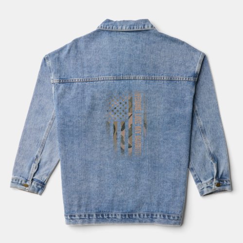 Awesome Like My Daughters Parents Day Family  Denim Jacket